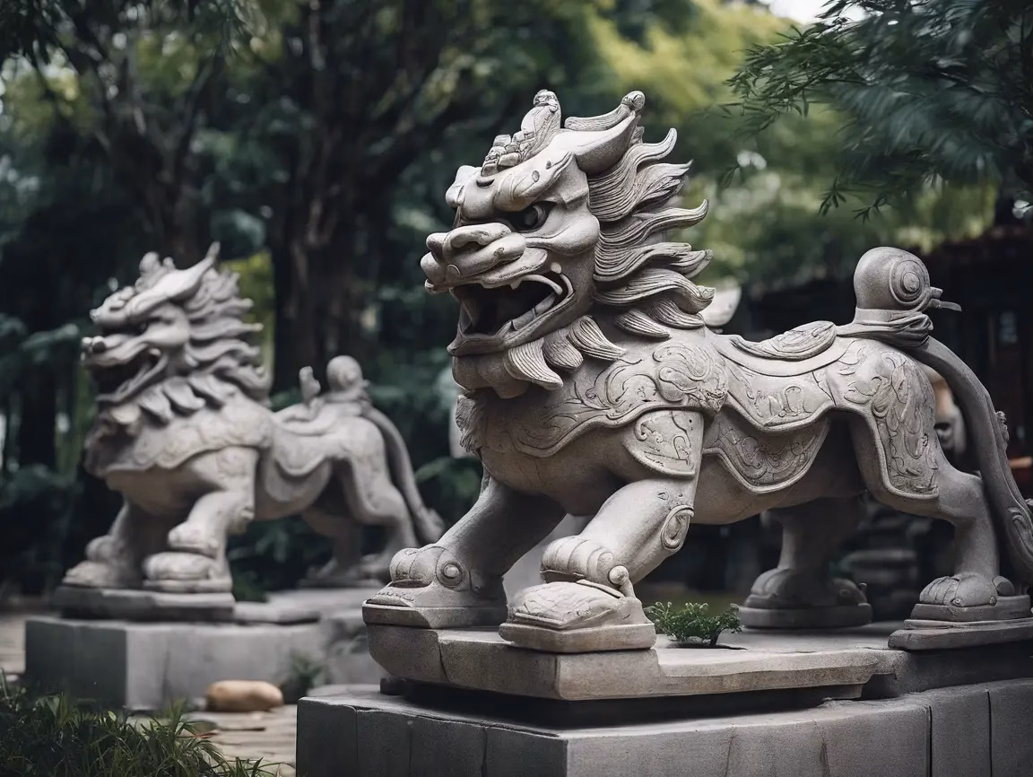 8 Lựa chọn Tượng thú bằng đá Phong thủy tốt nhất