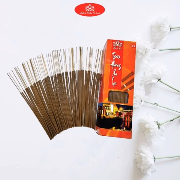 Họp Nhang Trầm 460 Cây Loại Tốt Nhà Âu Lạc Trầm Kiến Tự Nhiên 100% ít Khói Không Hóa Chất Thơm Dịu Ngọt.