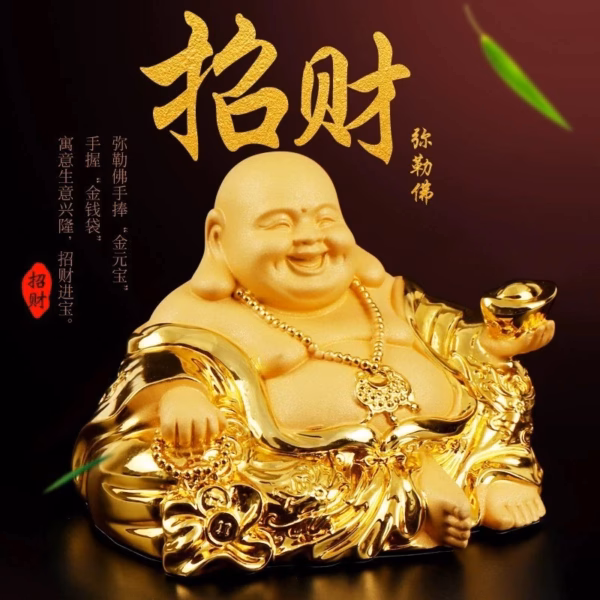 tượng phật di lặc maitreya taplo oto