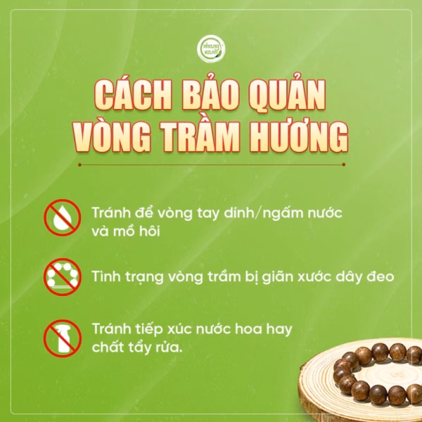 Vòng Trầm Hương Đeo Tay ( Tròn, Trúc) - Trầm Tốc - Hình ảnh 5